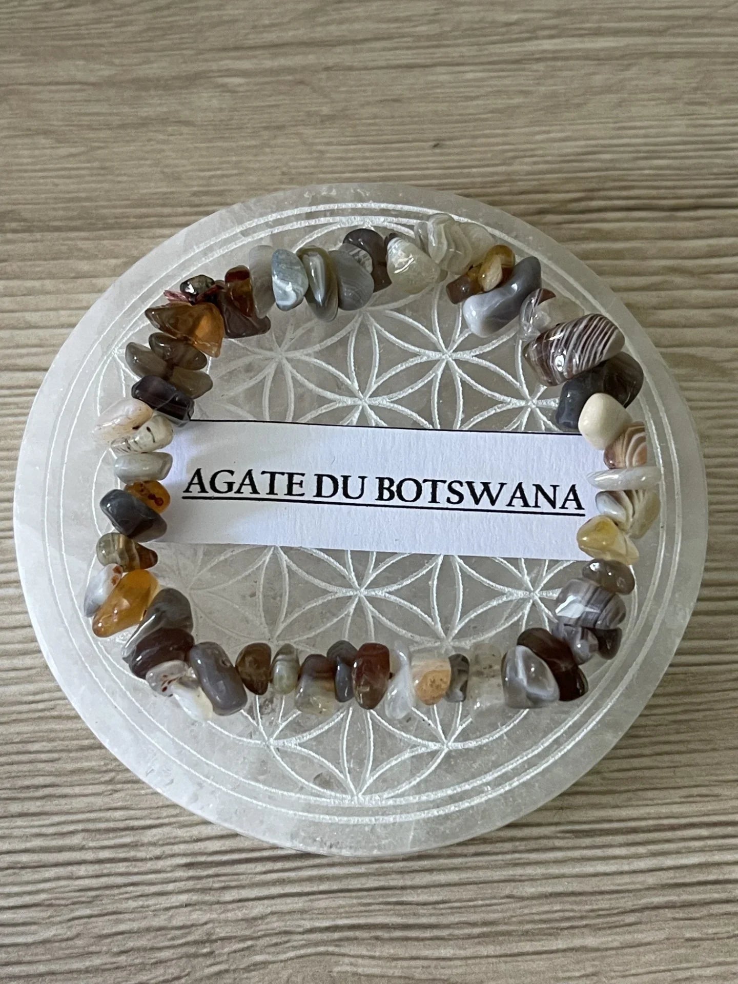 Sélection de bracelets baroques en pierre naturelle