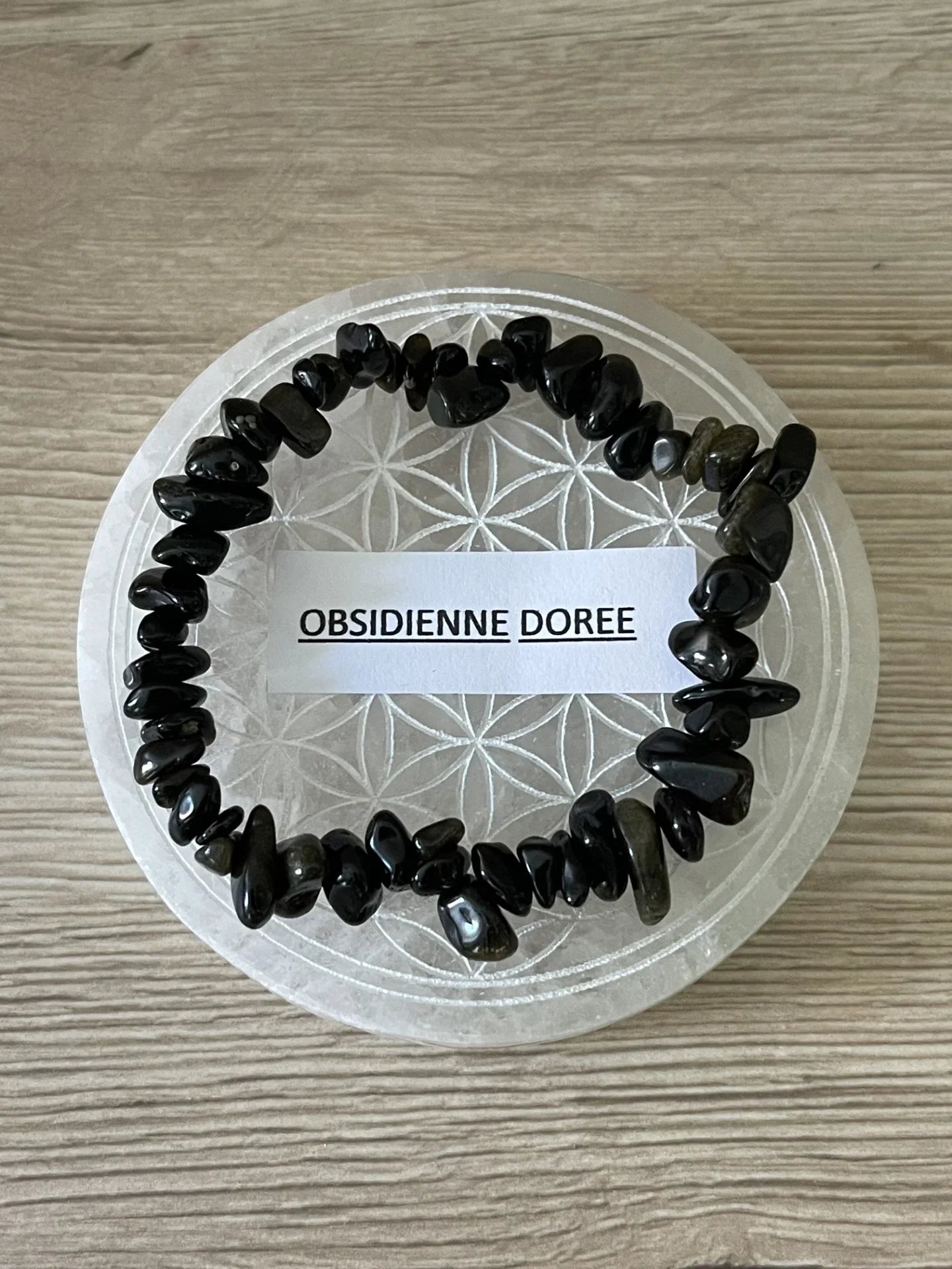 Sélection de bracelets baroques en pierre naturelle