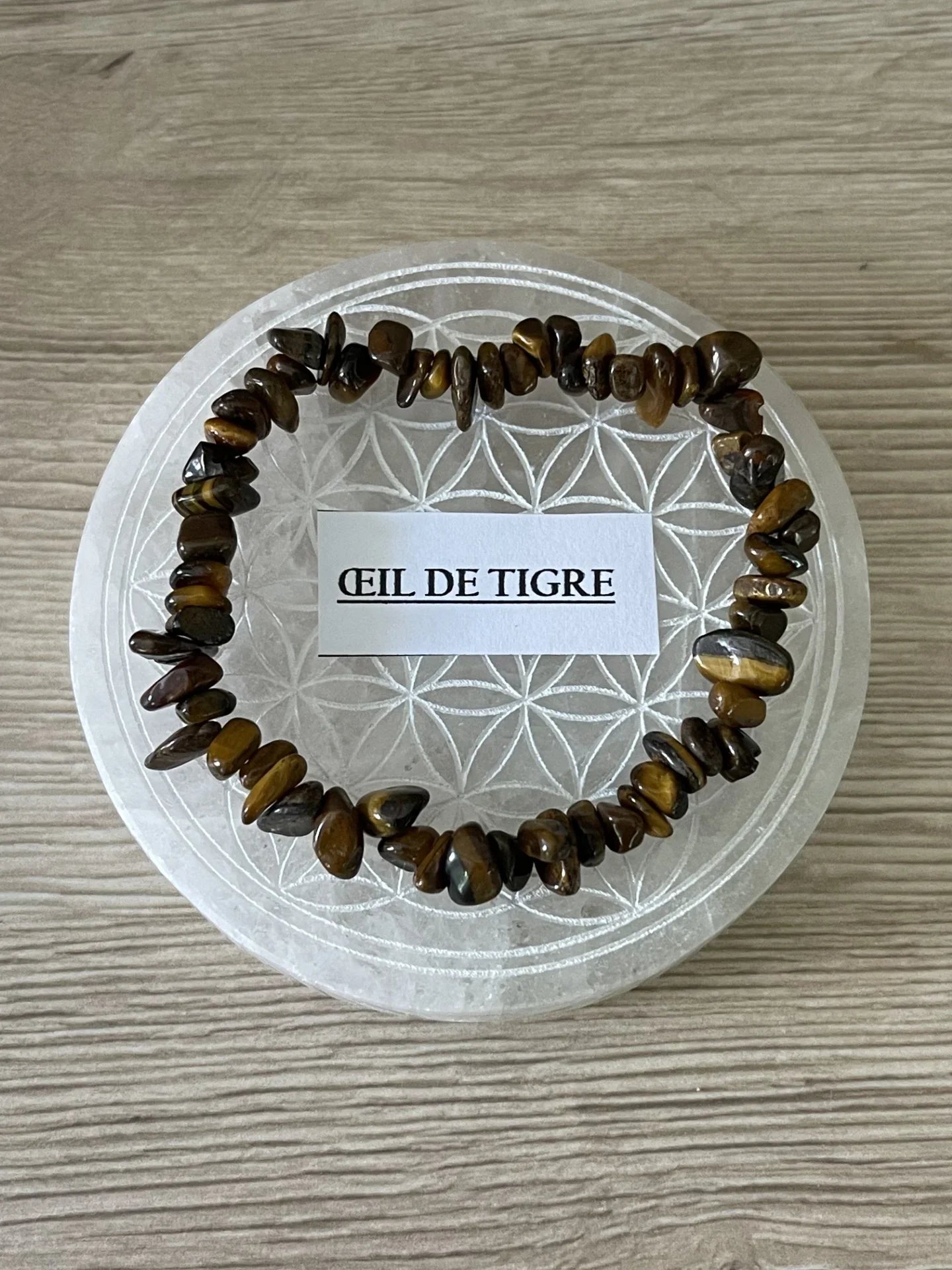 Sélection de bracelets baroques en pierre naturelle