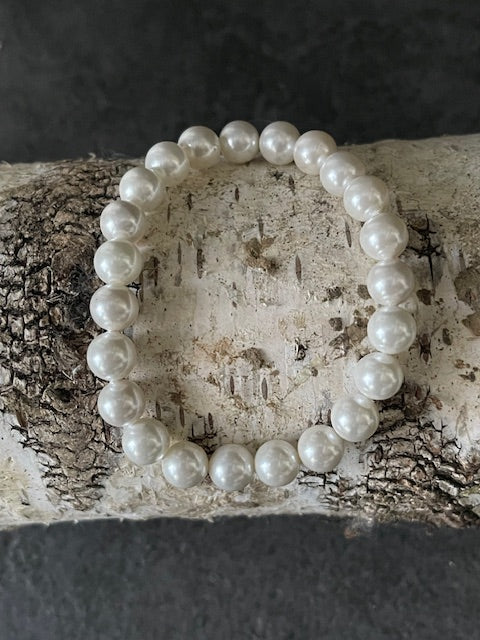 Bracelet Perles d'eau douce 8mm